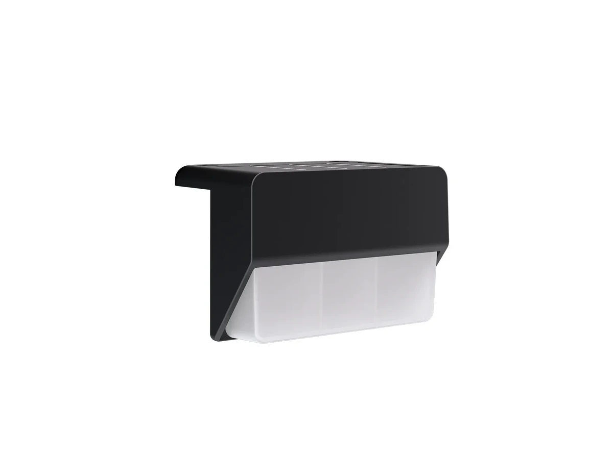 Solar Fence & Step Lights — real solar outdoor light product